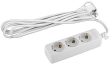 Удлинитель 3х3м с заземл. 10А IP20 ПВС 3х0.75 Эра Б0035750