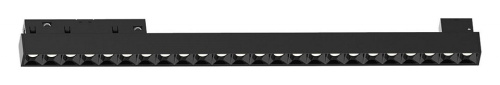 Трековый светильник для магнитных систем Feron 41933 MGN300 48V 24W 4000К, 30 градусов черный