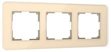 Рамка на 3 поста Werkel Elite (айвори, стекло) W0032443