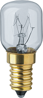 Лампа накаливания для духовых шкафов Navigator 61 207 NI-T25-15-230-E14-CL