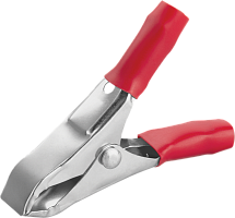 Зажим ОНЛАЙТ 80 857 OAC-10A-50-R25 (крокодил, крас, 10 А, упаковка 25шт)