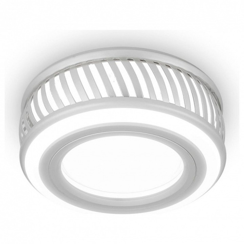 Встраиваемый светильник Gauss  BL143 GU5.3+LED 3W 3000K d75 IP20