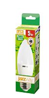 Лампа светодиодная JazzWay 2855329A PLED-ECO-C37 5Вт E27 4000К 400лм