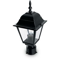 Фонарь уличный (без столба) Feron 11018 PL4103 черный IP44