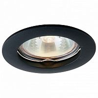 Встраиваемый светильник Arte Lamp Basic A2103PL-1BK GU10 d76