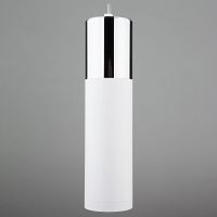 Подвесной светильник Eurosvet Double Topper 50135/1 LED хром/белый 12W 84444