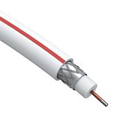 Кабель коаксиальный SAT 50 M.CCS/(оплетка Al 75%) PVC 75Ом бел. SIMPLE (м) Эра Б0044607