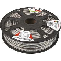 Светодиодная лента Navigator 14 515 NLS-3528R60-4.8-IP67-220V (цена за бухту 20м)