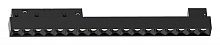 Трековый светильник для магнитных систем Feron 41935 MGN300 48V 18W 3000К, 30 градусов черный