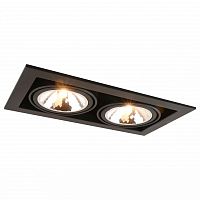 Встраиваемый светильник Arte Lamp Cardani A5949PL-2BK 2xG9 350x200mm