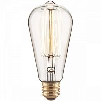 Лампа накаливания Elektrostandard ST64 60W E27 60Вт 3300K ST64 60W