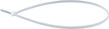 Хомуты Navigator 71 055 NCT-048-500-100/WH (100 шт/упак)