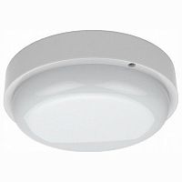 Светильник с оптико-аккустическим датчиком Gauss 126418215-S Lite 15W 4000K IP65 d155