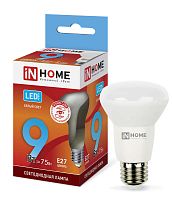 Лампа светодиодная LED-R63-VC 9Вт 4000К нейтр. бел. E27 810лм 230В IN HOME 4690612024325