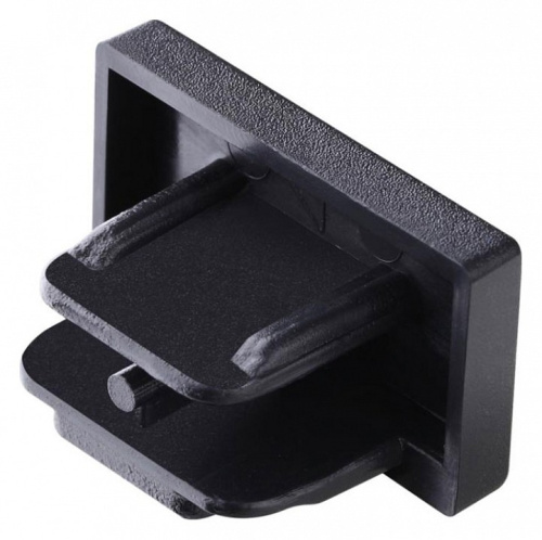 Заглушка для однофазного шинопровода Novotech 135150 PORT черный