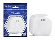 Выключатель 2-кл. ОП Frea 10А IP20 250В с индикацией АБС-пластик бел. TOKOV ELECTRIC TKE-FR-V2I-C01