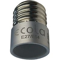 Переходник с цоколя E27 на E14 Ecola A7T14SEAY серебряный 421617