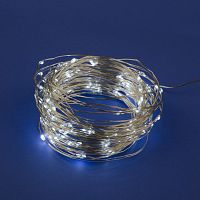 Гирлянда Нить Uniel ULD-S1000 ULD-S1000-100/SCB/3AA WHITE IP20 DEW