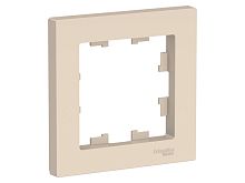 Рамка 1-м AtlasDesign беж. SchE ATN000201
