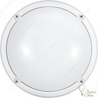 Светодиодный светильник с оптико-акустическим датчиком OnLight 71 623 OBL-R1-12-4K-WH-IP65-LED-SNRV