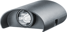 Светодиодные фасадные светильники Navigator 80 564 NOF-D-W-005-01 2x1W 3000K IP54 черный