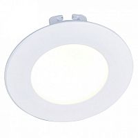 Встраиваемый светильник Arte Lamp Riflessione A7008PL-1WH 8W 3000K d110мм