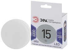 Лампа светодиодная LED GX-15W-860-GX53 GX 15Вт таблетка GX53 холод. бел. ЭРА Б0048021