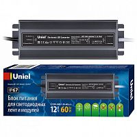 Блок питания Uniel UET-VAF-060A67 UL-00007575 12V 60W IP67