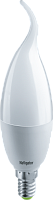 Лампа светодиодная Navigator 61 332 NLL-FC37-8.5-230-6.5K-E14-FR 8.5W 6500K свеча на ветру