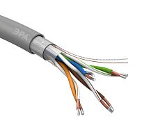 Кабель витая пара F/UTP 4х2х24 AWG Cat5e CCA PVC SIMPLE (м) ЭРА Б0044440