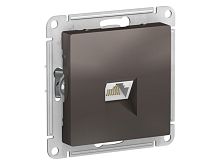 Механизм розетки компьютерной AtlasDesign RJ45 мокко SE ATN000683