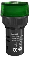 Лампа индикаторные светодиодная Schneider Electric 25002DEK AD-22DS 220В LED ЛK-22 зел