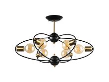 Люстра потолочная Arte Lamp Glasgow A1963PL-6BK