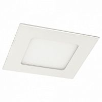 Встраиваемый светильник Arte Lamp Fine A2406PL-1WH 6W 3000K белый 120x120(103x103) h19