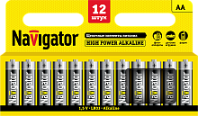 Элемент питания Navigator 94 782 NBT-NE-LR6-BP12 (цена за блистер)