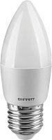 Светодиодная лампа OnLight 61 129 OLL-C37-6-230-6.5K-E27-FR 6W 6500K свеча