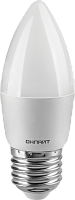 Лампа светодиодная ОНЛАЙТ 90 057 OLL-C37-12-230-2.7K-E27-FR