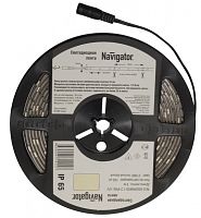Светодиодная лента Navigator 71 414 NLS-5050WW30-7.2-IP20-12V (цена за бухту 5м)