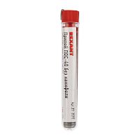Припой без канифоли ПОС-40 10г d1.0мм (Sn40 Pb60) колба Rexant 09-3092