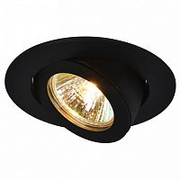 Встраиваемый светильник Arte Lamp Accento A4009PL-1BK GU10 d103