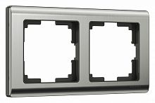 Рамка на 2 поста Werkel Metallic W0021602