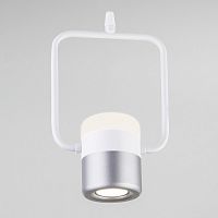 Подвесной светильник Eurosvet a044563 Oskar 50165/1 LED белый/серебро