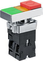 Кнопка Navigator 82 808 NBI-B-01 I-0 d22мм 230В NO+NC