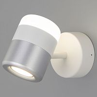 Бра Eurosvet a045465 Oskar 20165/1 LED белый/серебро 9W 4200K