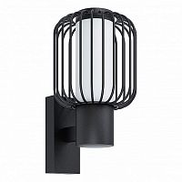 Уличный настенный светильник Eglo 98721 RAVELLO E27 IP44 черный