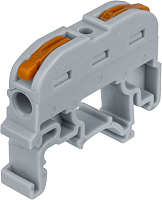 Клеммы монтажные проходные на DIN-рейку Navigator 14 224 NTC-R-1x1-2-B5 (5шт/упак)