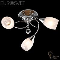 Люстра потолочная EUROSVET 30100/3 хром