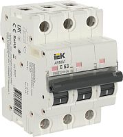 Выключатель автоматический 3п C 63А M10N ARMAT IEK AR-M10N-3-C063