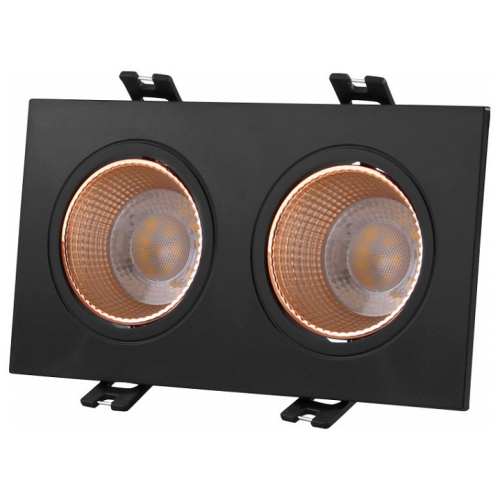 Встраиваемый светильник Denkirs Dk307 DK3072-BBR