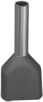 Наконечник Navigator 61 038 NET-E2-0.75-8-B50 НШВИ2, на 2 провода (50шт/упак)